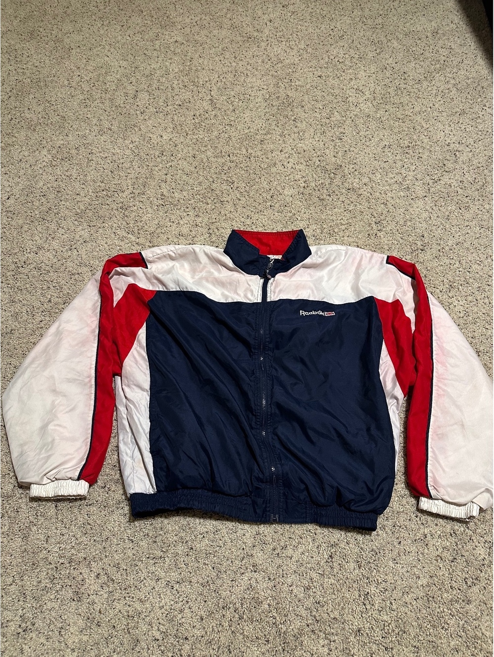 Reebok Classic Vintage Colorblock Windbreaker Jacket